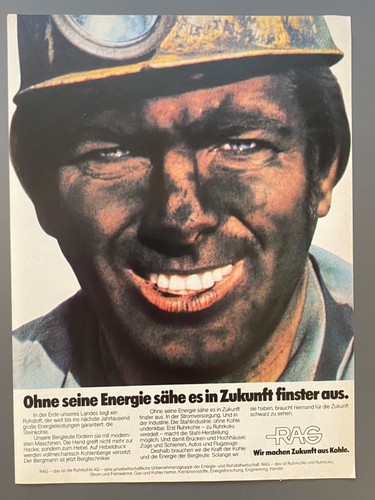 1977 rag ruhrkohle - rag, ruhrgebiet