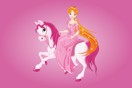 Fahne flagge prinzessin auf - fahne,