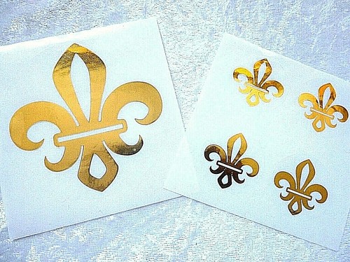 Aufkleber lilie fleur lis - aufkleber,