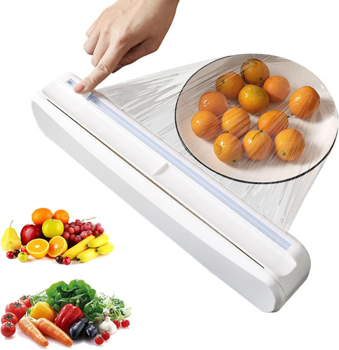 Frischhaltefolienspender mit - frischhaltefolienspender,