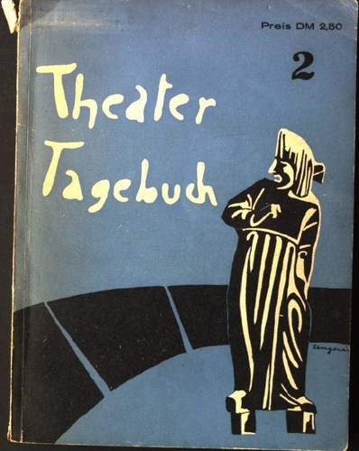 Theater tagebuch ein - ein, spiegel