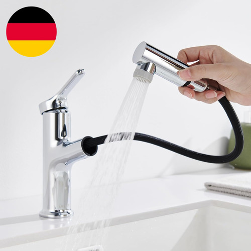 Wasserhahn bad mit ausziehbar - bad,