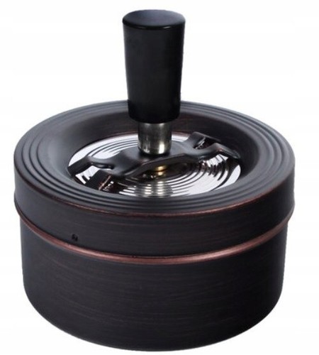 Drehbarer aschenbecher 9cm - drehbarer,