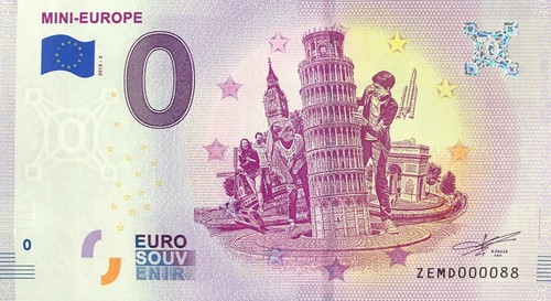 Schein euro mini europa - 0,