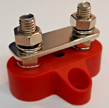 Stromverteiler, ~M 6, Terminal Block , Plusverteiler, Rot