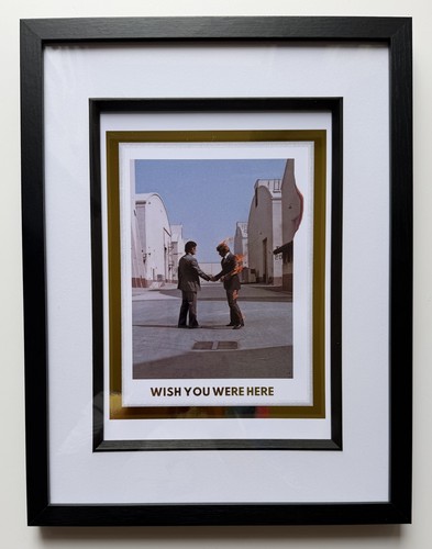 Framed gold foiled - foiled, pink