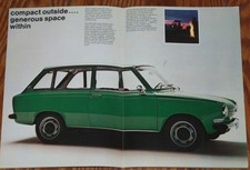 1972 DAF 44 Kombi estate Prospekt brochure n 33 55 66 Volvo GB