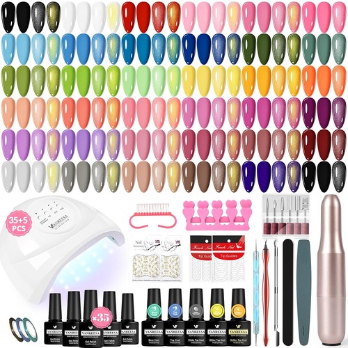 Nagellack set farben gel - set,