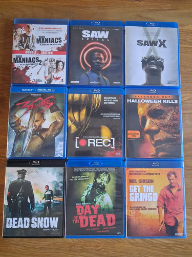 Blu ray filmkonvolut sammlung - blu-ray,