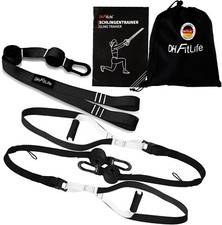 DH FitLife Schlingentrainer Set mit Türanker & Karabiner für Home Workout