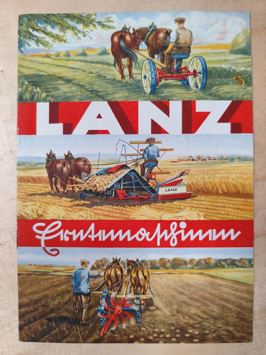 Lanz erntemaschinen traktor - lanz,