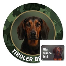 Tiroler Bracke Autoaufkleber