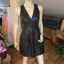 Massimo Dutti Echt Leder Kleid