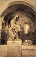 Ak Magdeburg an der Elbe, trauernde Magdeburg, Nachguß,... - 4842988