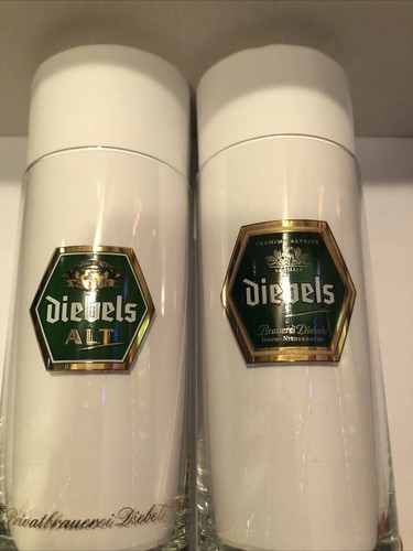 Diebels alt biergläser 2 - 12, diebels-alt