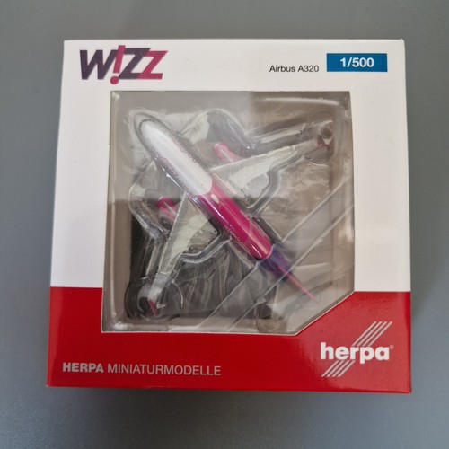 Herpa wings 500 wizz - wizz, airbus