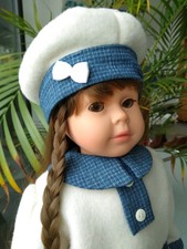 GÖTZ SAMMLERPUPPE - 50 cm - Matrosenkleidung - Künstlerpuppe - Weichstehpuppe