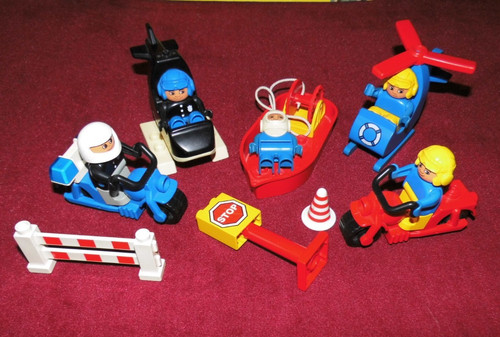 Lego duplo konvolut polizei - konvolut,