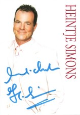Heintje Simons, Originalautogramm, alte Autogrammkarte, "Mama"