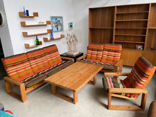 Vintage Sitzgruppe Yngve Ekström für Swedese 2 x Sofas 1 x Sessel 1 x Tisch
