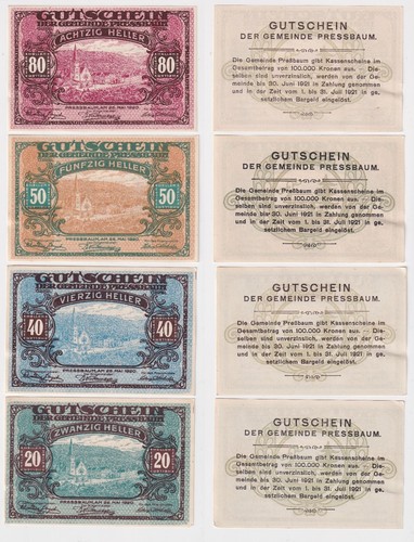 Banknoten notgeld gemeinde - banknoten,