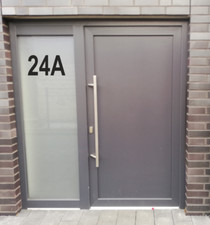 Hausnummer Aufkleber