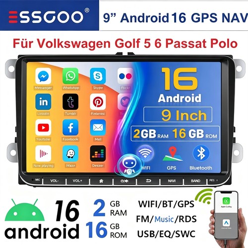 Android autoradio - android, 9"