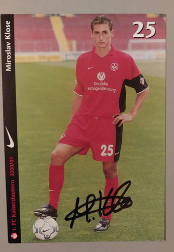 Miro klose signiert rookie - miro,