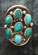Navajo Cluster Ring