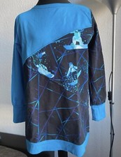Sweatshirt 146 152 handmade Unikat Snowboard Skate Pullover sweat 