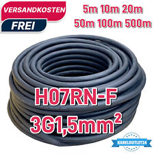 Helukabel ⭐️H07RN-F⭐️ 3x1,5mm² 3G1,5mm² 5/ 10/ 20/ 30/ 50/ 100/ 500m Gummikabel