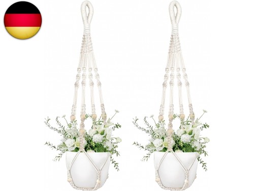 2pcs makramee blumenampel - 2pcs,