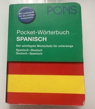 PONS Pocket Wörterbuch Spanisch – Gebraucht, guter Zustand