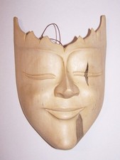 NEU - HOLZMASKE Klein MASKE