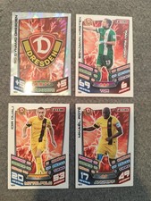 Match Attax Bundesliga 13/14 Dynamo Dresden Team Set 4 Karten 2013/2014