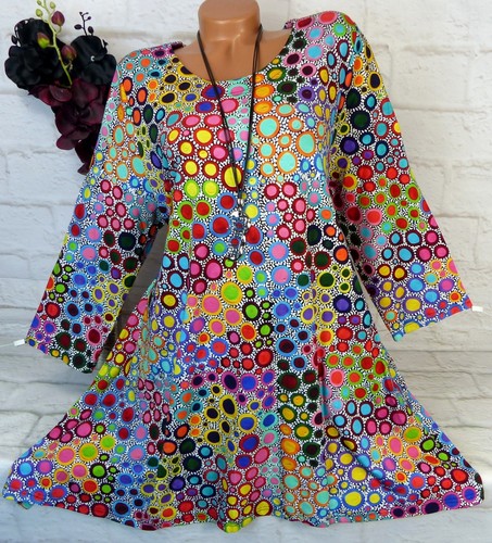 New jersey tunika bluse kleid - tunika,