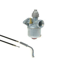Vergaser NKJ 123-4 + Gaszug (schwarz) für Simson SR2, SR2E