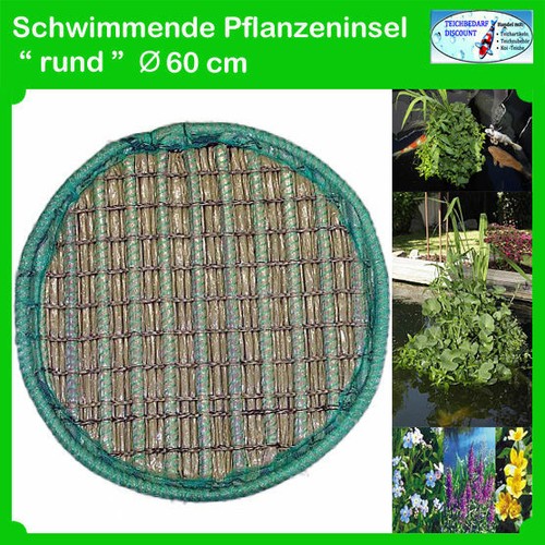 Schwimmende pflanzeninsel - schwimmende,