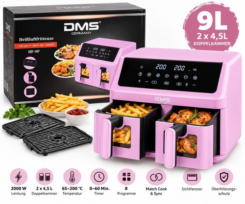 Dms heißluftfritteuse - heißluftfritteuse, 9l