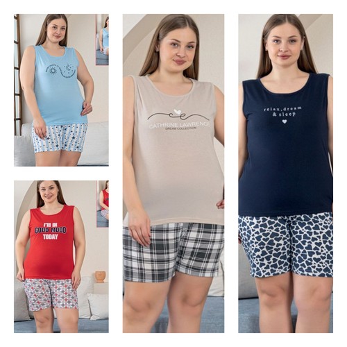 Damen große größen pyjama - damen,