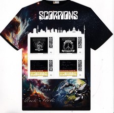BRD 60 Jahre Scorpions Limited T-Shirt Edition  4 x 95 Cent