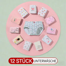 12 Mädchen Slips Unterhosen