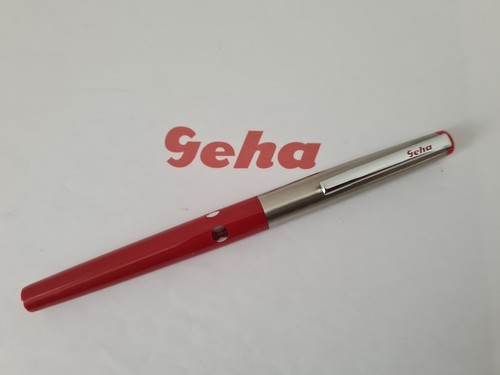 Geha 711 rot füllhalter - 711, "f"