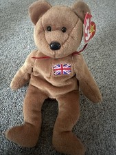 TY Beanie Baby Brittania Bär