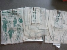 Schnittmuster Fertig-Schnitt burda Moden März 1989 4 Kleider 2 Jacken Gr. 36-44