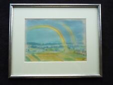 Karl Enderlein 1872 Leipzig-1956 Dresden - Landschaft mit Regenbögen