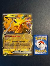 Pokemon Karte: Zapdos EX SVP 049 - XXL Jumbo A5 Oversize Englisch Near Mint