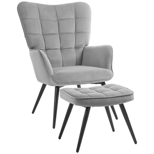 Ohrensessel mit hocker - ohrensessel,