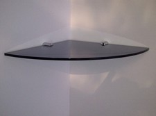 Acrylic corner shelf unit - corner,