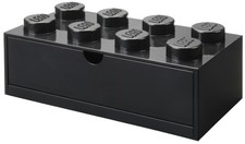 LEGO Schubladenbox DESK DRAWER 8, 1 Schub, schwarz